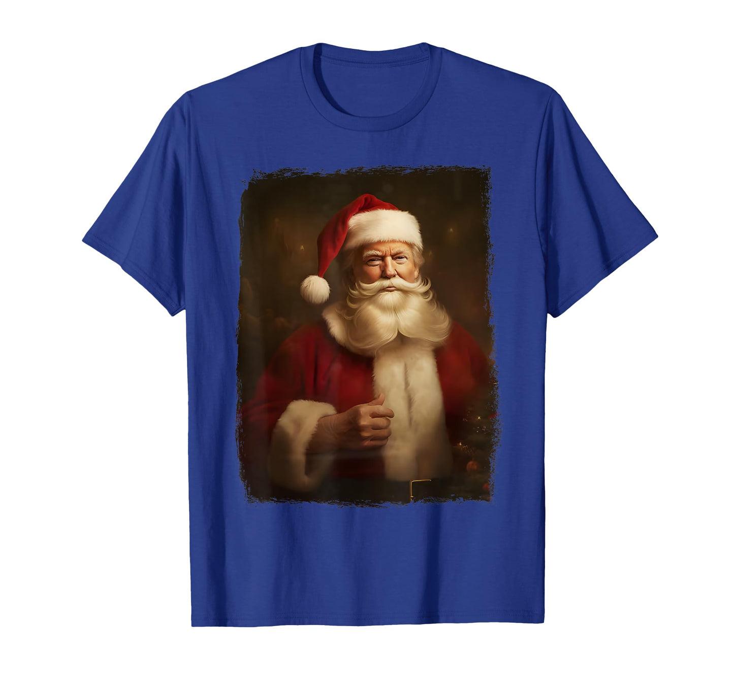 Christmas Funny Trump Santa Claus Retro Vintage Xmas Pajamas T-Shirt