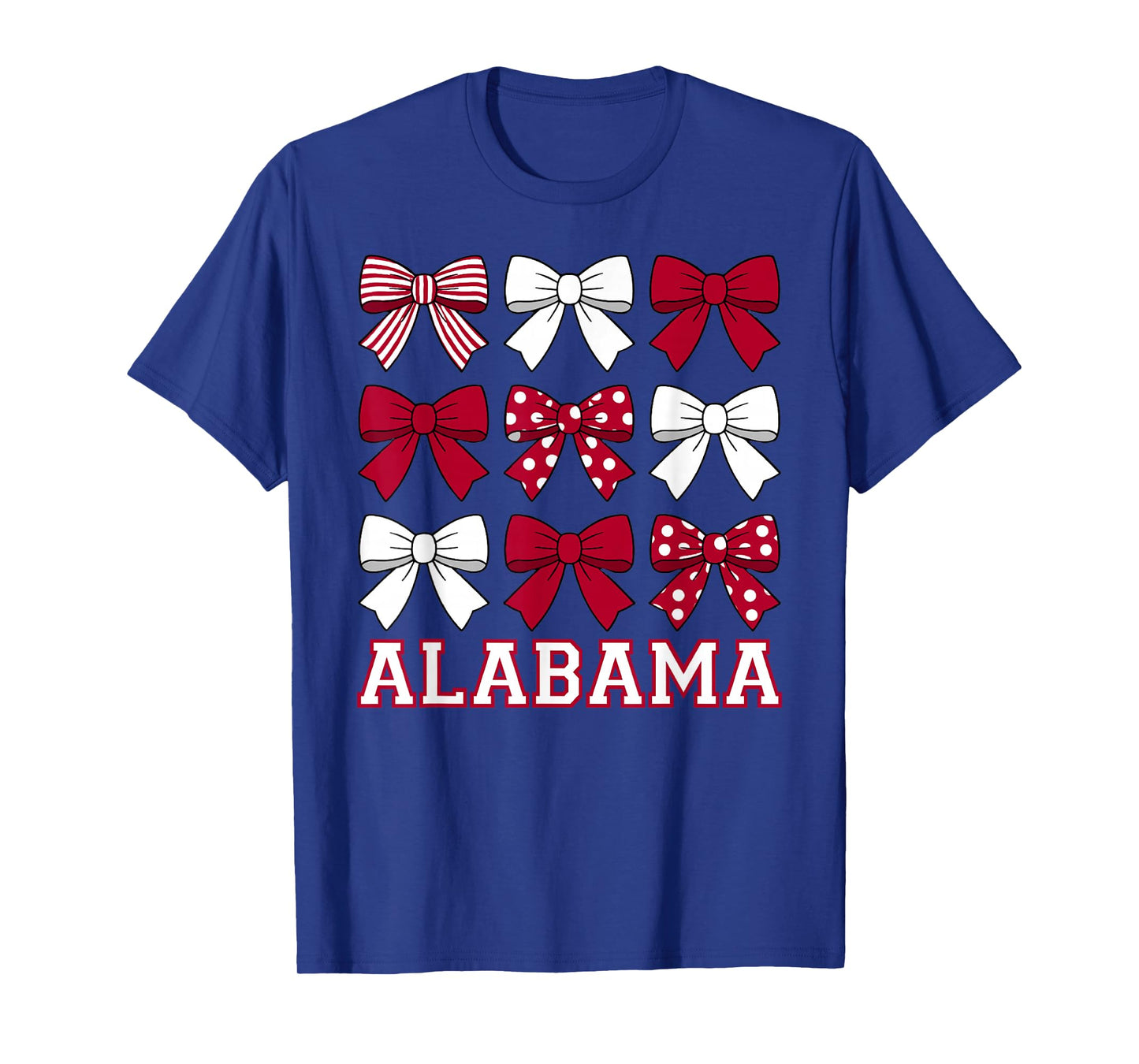 Alabama Cute Bow for Women Girls Sisters Daughters Kids T-Shirt