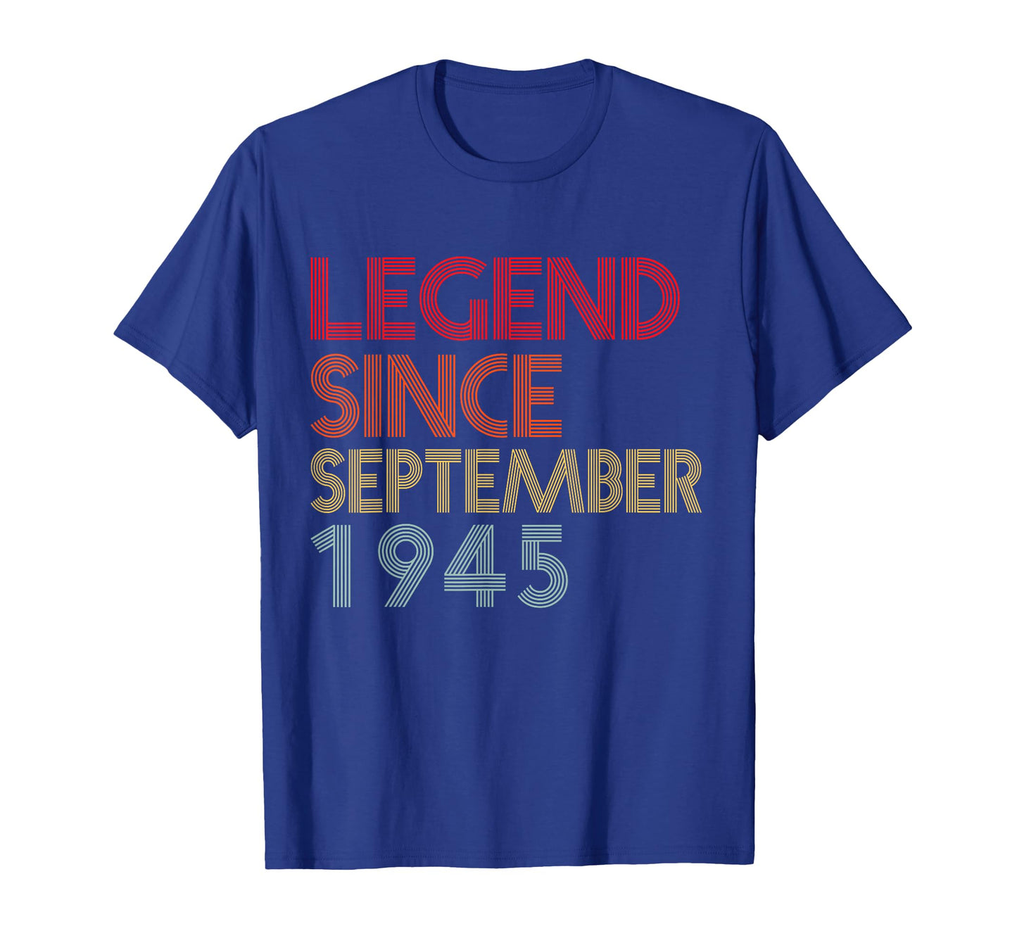 Legend September 1945 80th Birthday 80 Year Old Men Women T-Shirt