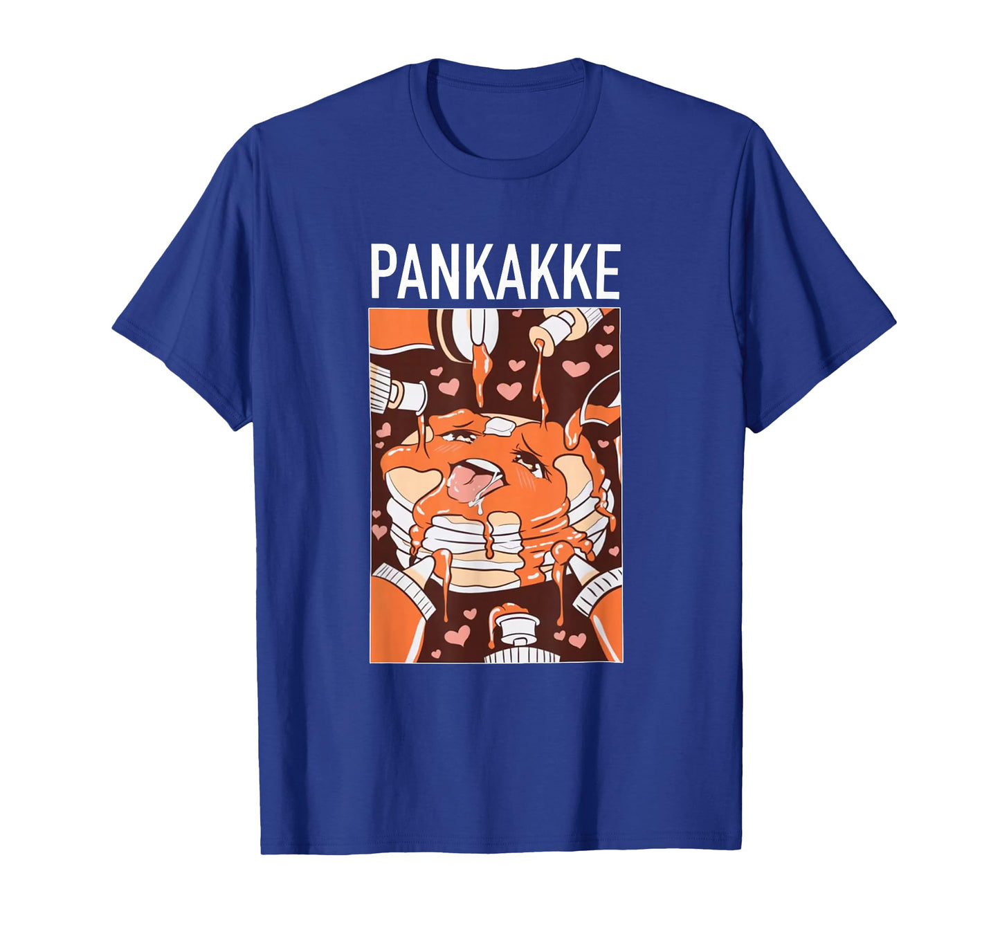 PANKAKKE Anime Funny Pancake Cute Anime, Foodie Lovers T-Shirt