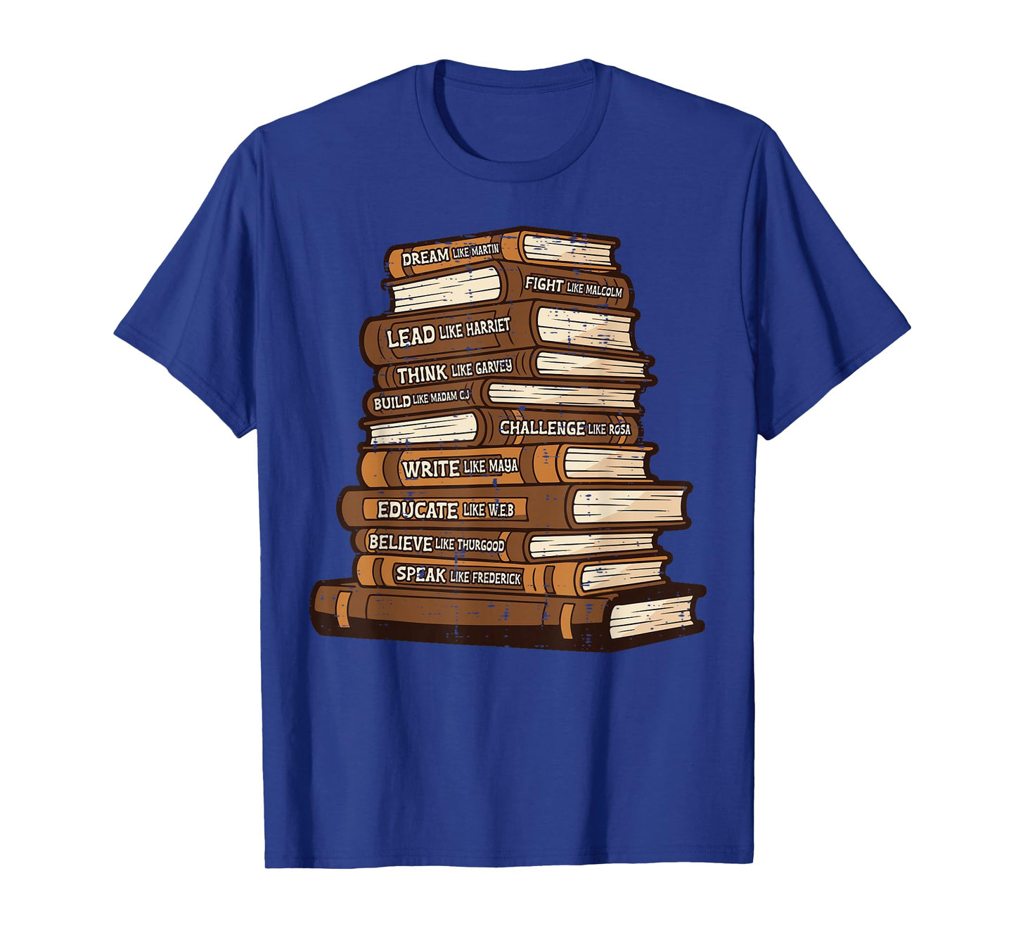 Black History Books Dream Like Martin African Women Men Kids T-Shirt