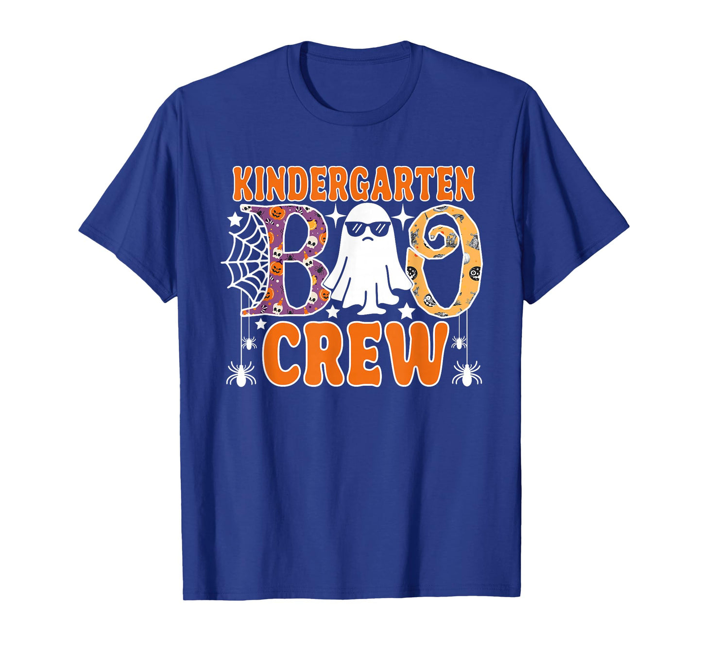 Kindergarten Boo Crew Funny Halloween Teachers Students T-Shirt