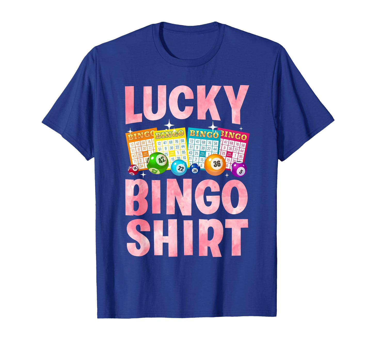 Cute Lucky Bingo Art For Men Women Game Player Bingo Lovers T-Shirt