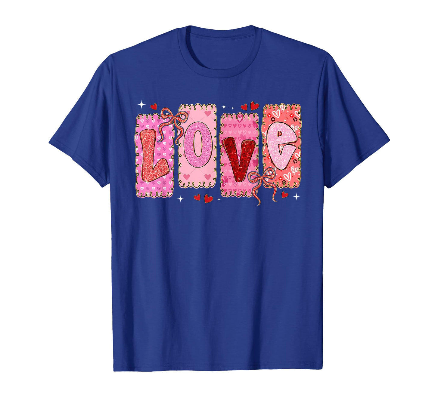 Preppy Love Valentine Pink Coquette Bow Girl Women Kid T-Shirt