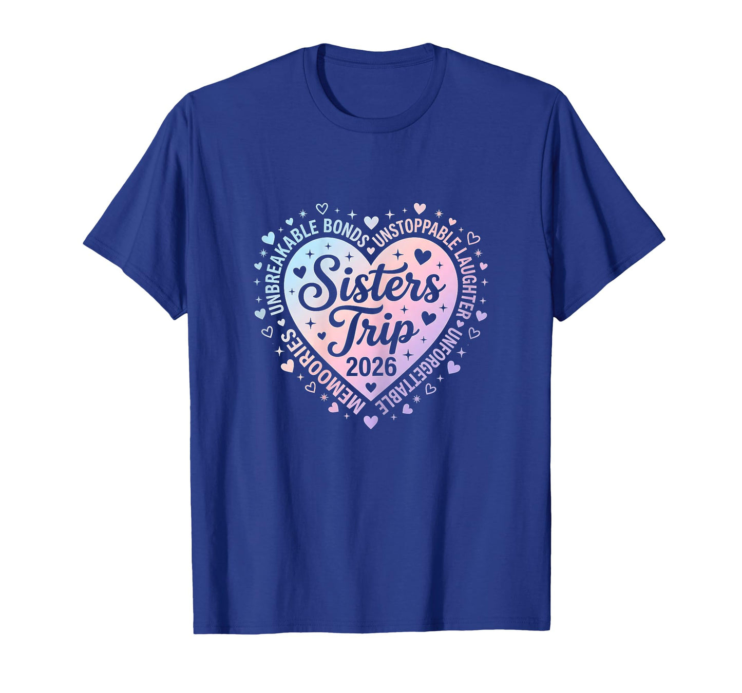 Sisters Trip 2026 Cruising Women Matching Cruise Vacation T-Shirt