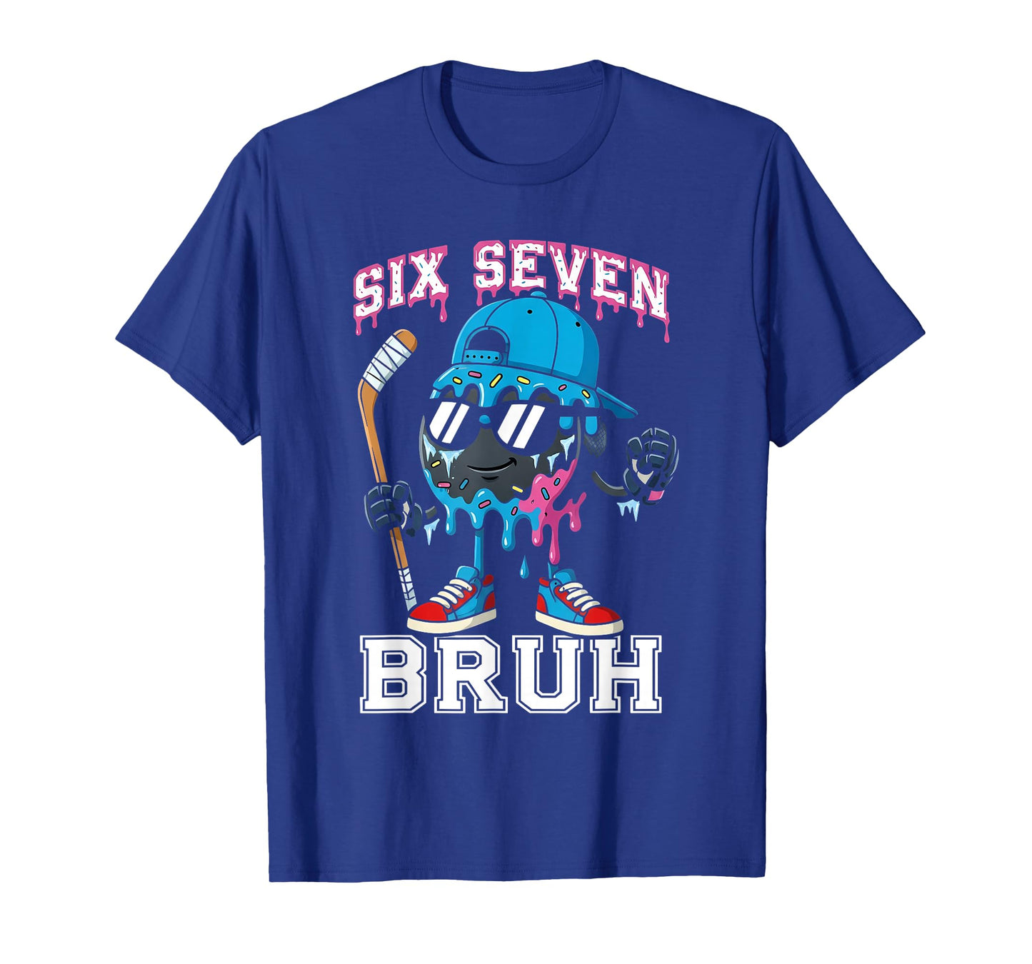 Funny 67 Ice Hockey Drip Number 67 Ice Hockey T-Shirt