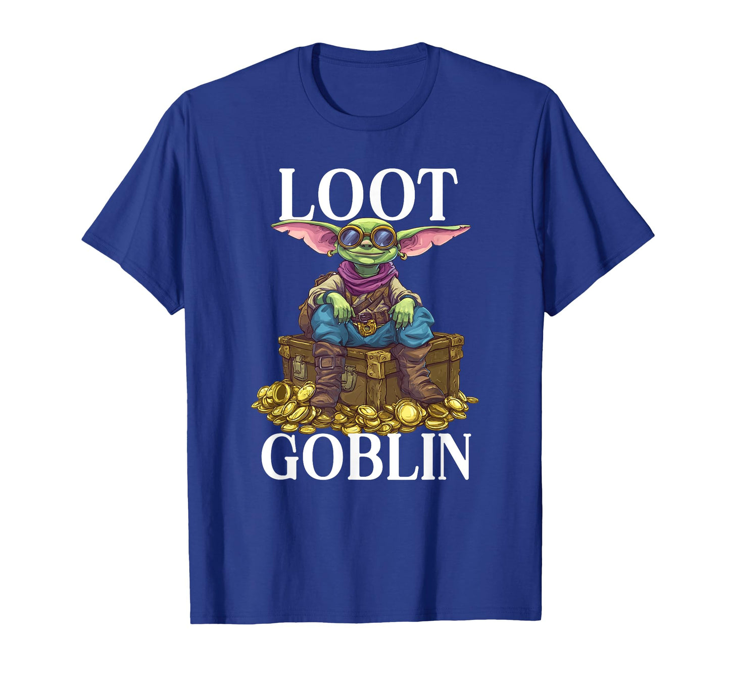 Raiding Treasure Loot Goblin T-Shirt