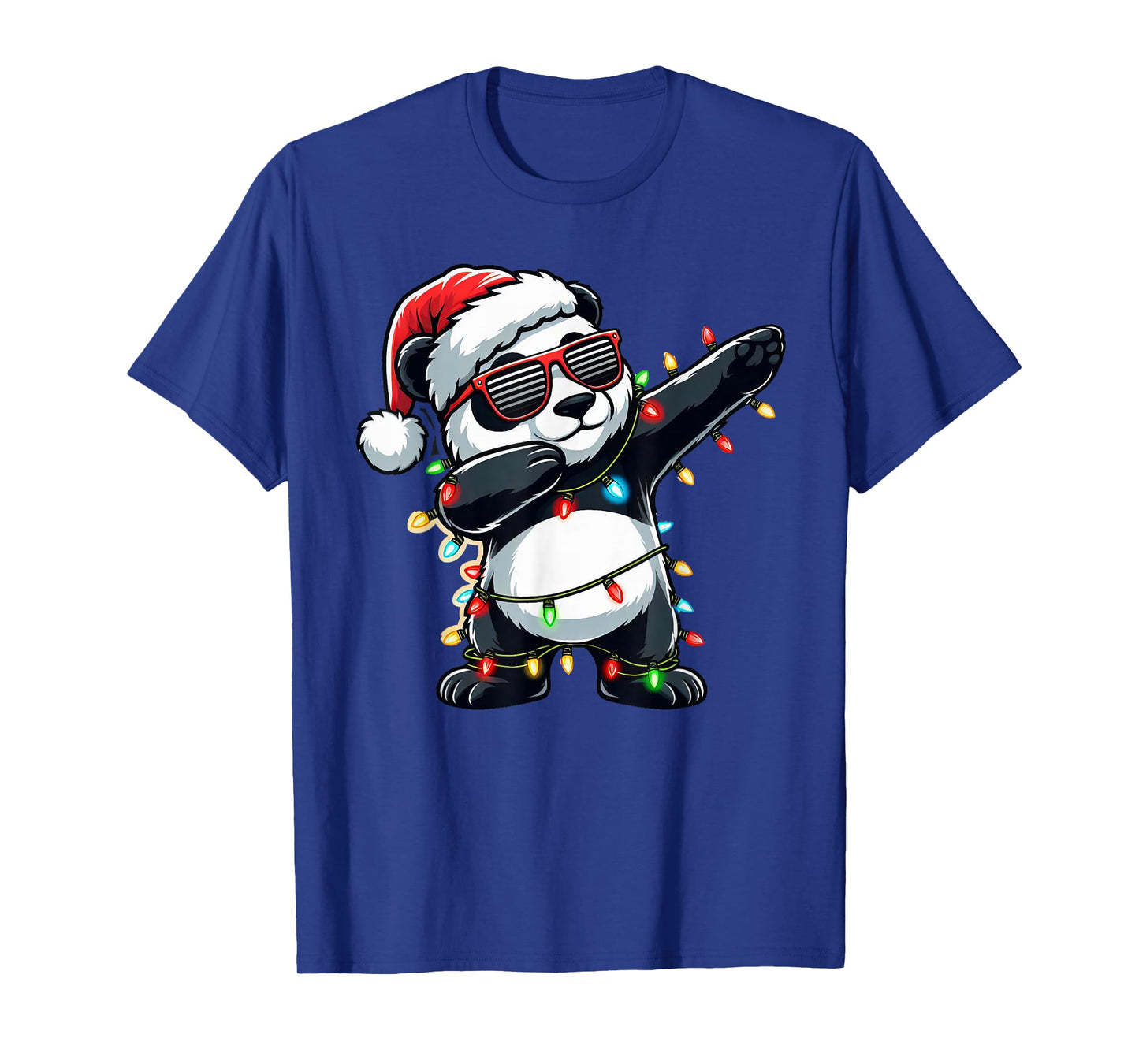 Dabbing Panda Xmas For Kids Boys Girl Panda Lover Christmas T-Shirt