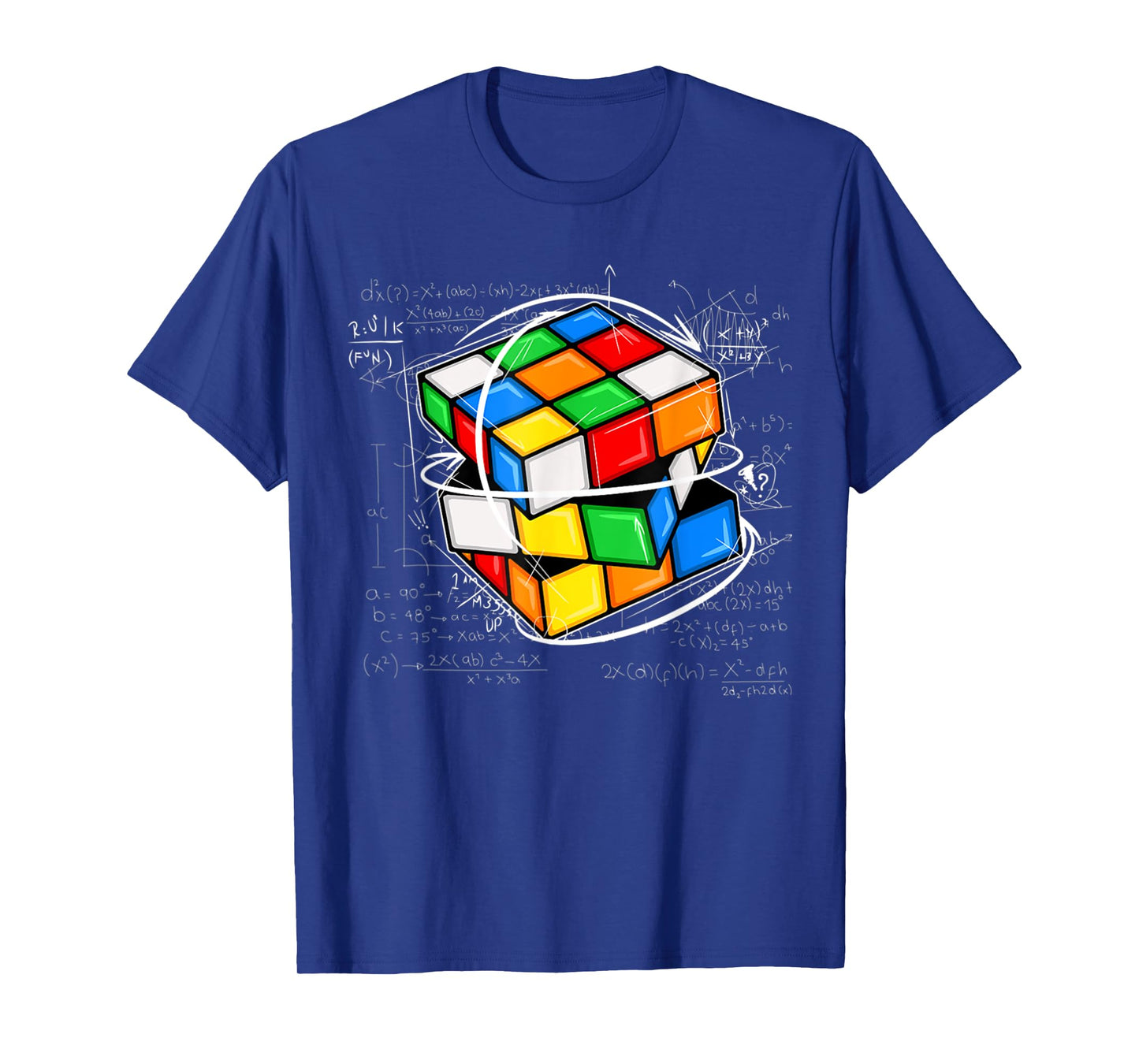 Melting Cube Speed Cubing Vintage Puzzle Youth Math T-Shirt