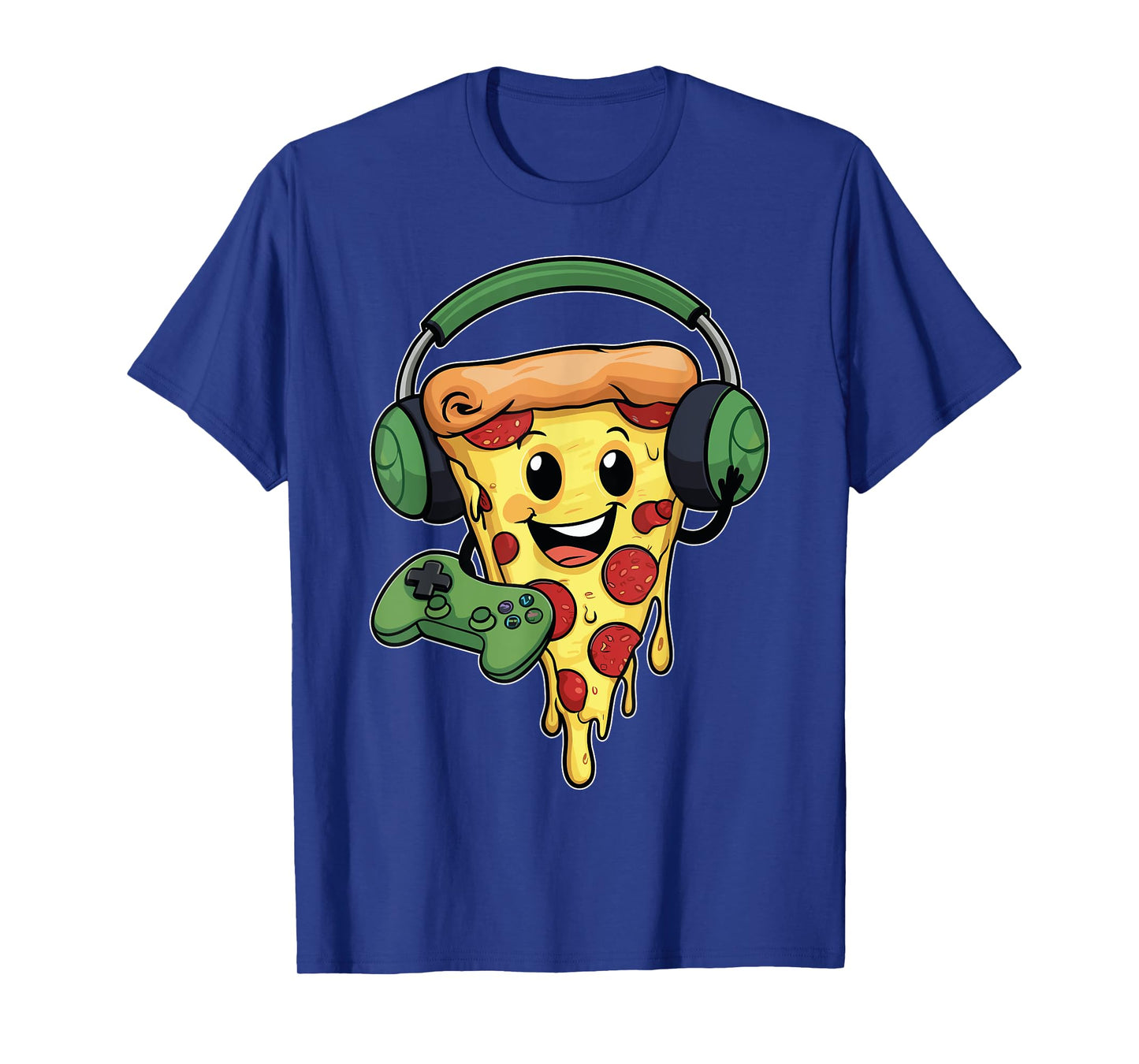 Gamer Pizza Video Gaming Funny Video Gamer Pizza Lovers T-Shirt