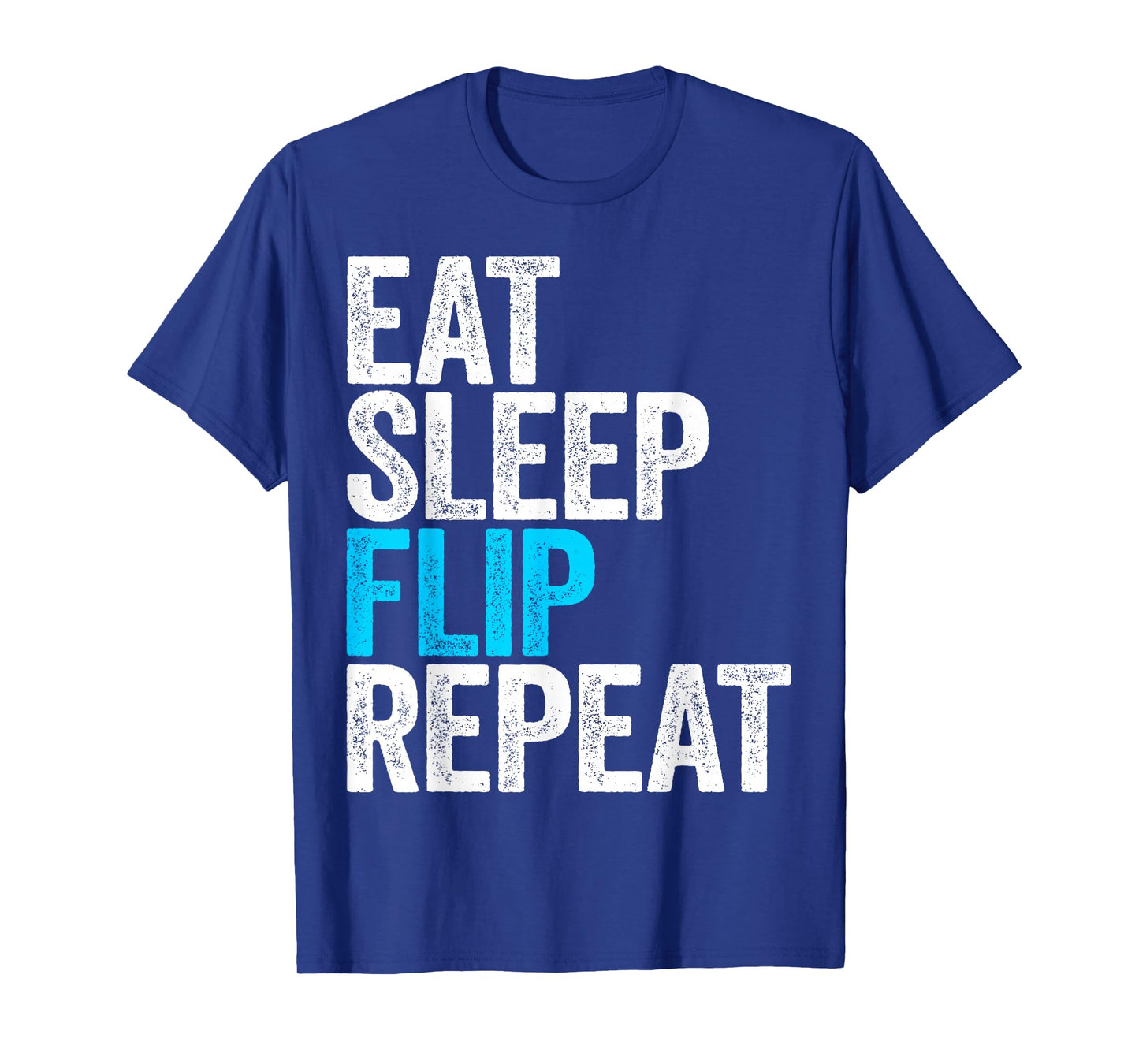 Eat Sleep Flip Repeat Shirt Men Women Kids Gymnastics T-Shirt