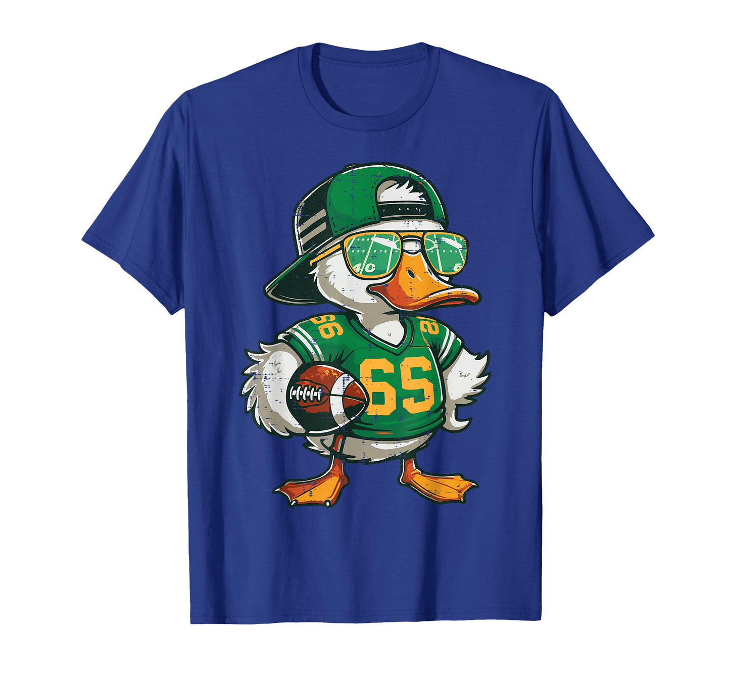 Duck American Football Sunglasses Cool Sports Men Boys Kids T-Shirt