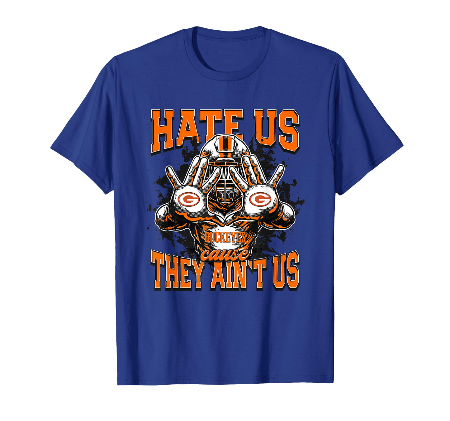 Gilmer Buckeyes Logo Hate Us Cause They Ain't HS T-Shirt
