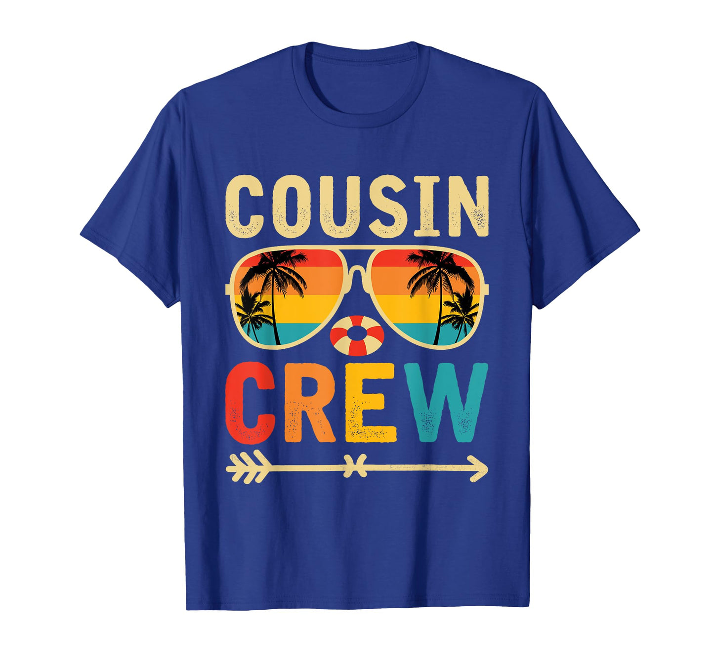 Cousin crew 2025 Summer Vacation Beach Family Trips Matching T-Shirt for Men Women Girls Kids