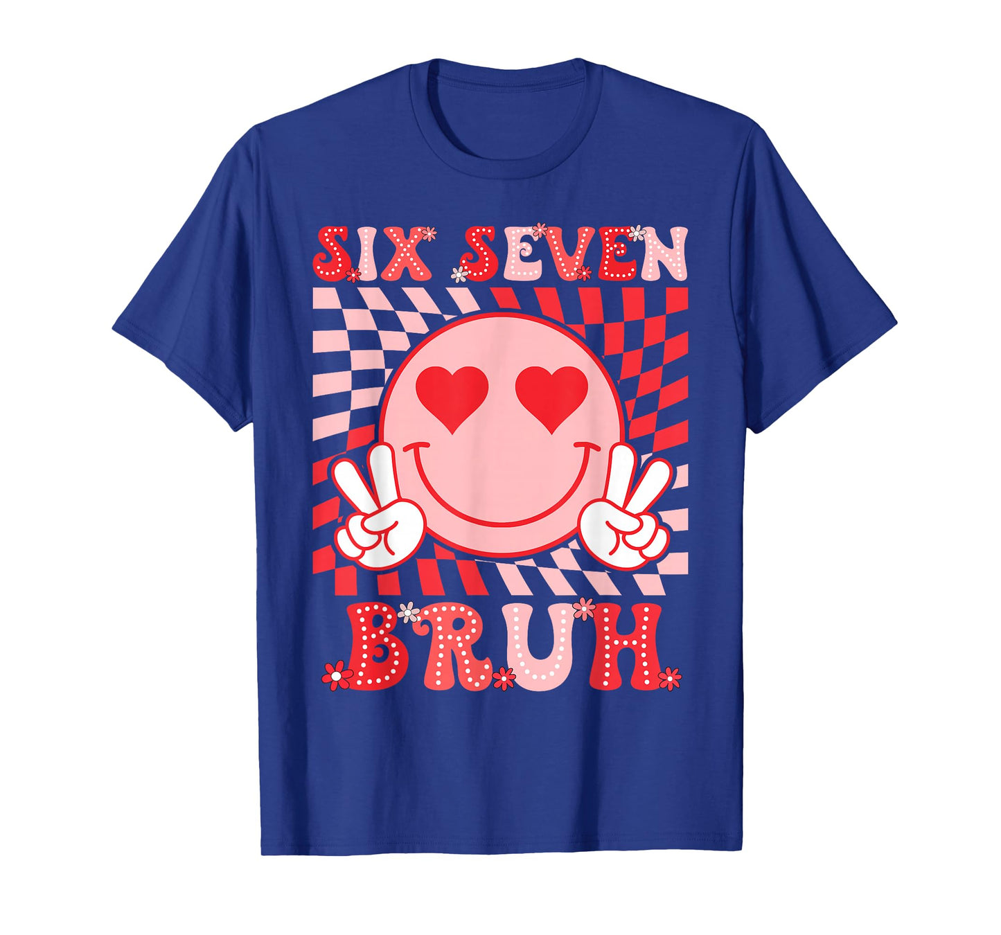 Six Seven 67 Meme Cool Valentine’s for Teens Boys Girls Kids T-Shirt