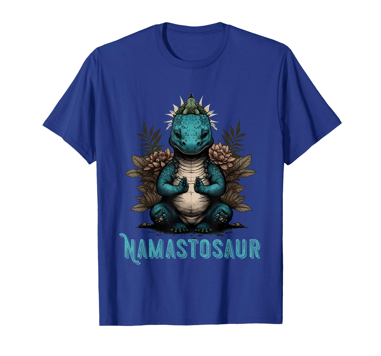 Meditation Dino T-Rex Buddhism Namaste Guatama Buddha T-Shirt