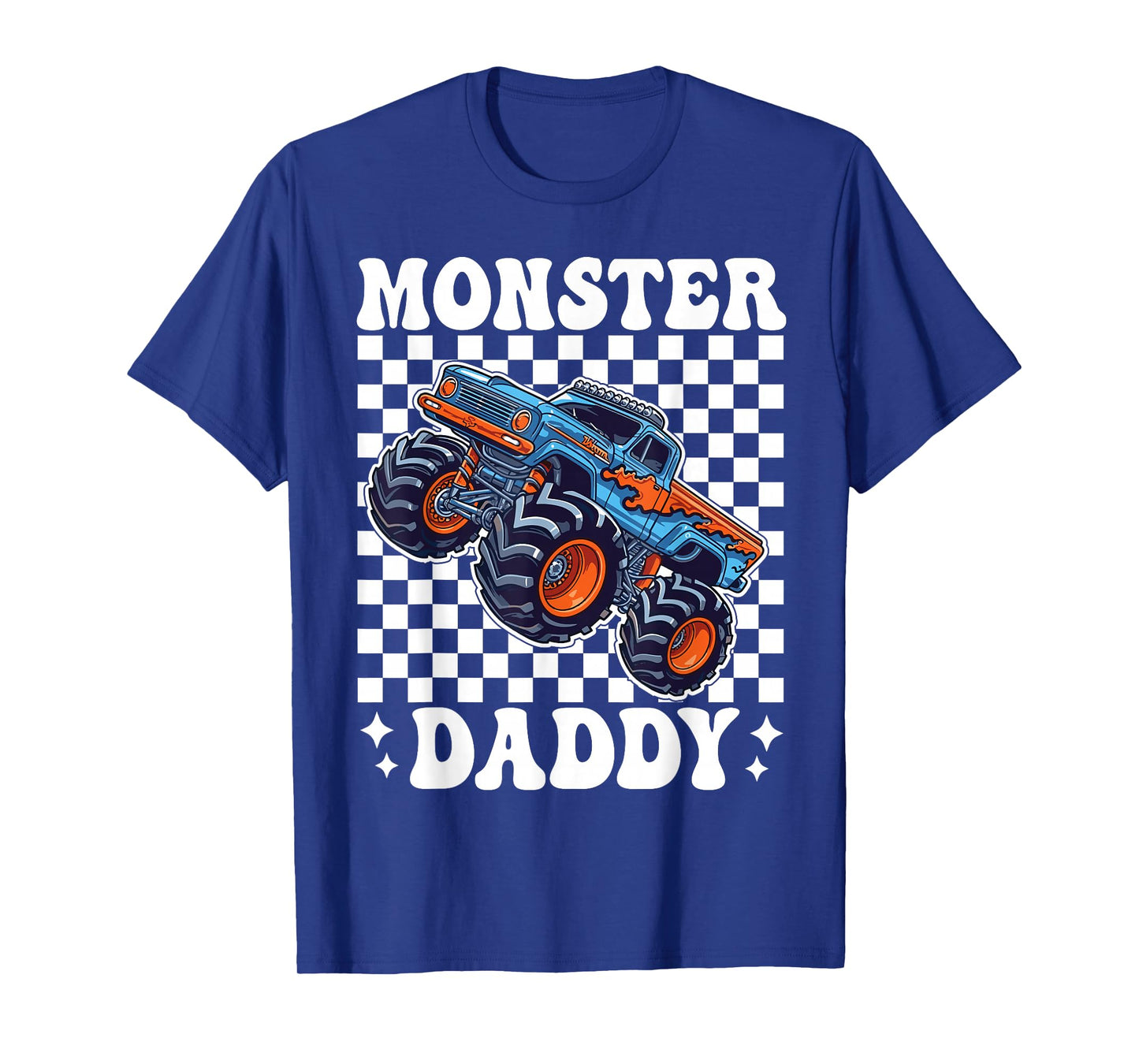 Monster Truck Daddy Family Matching Monster Trucks Birthday T-Shirt