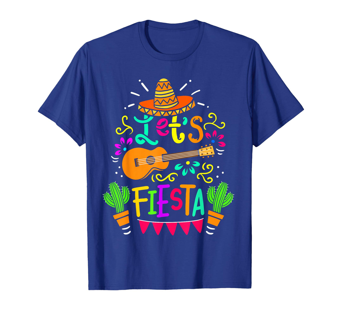 Lets Fiesta Cinco De Mayo Fiesta Squad Mexican Family Kids T-Shirt