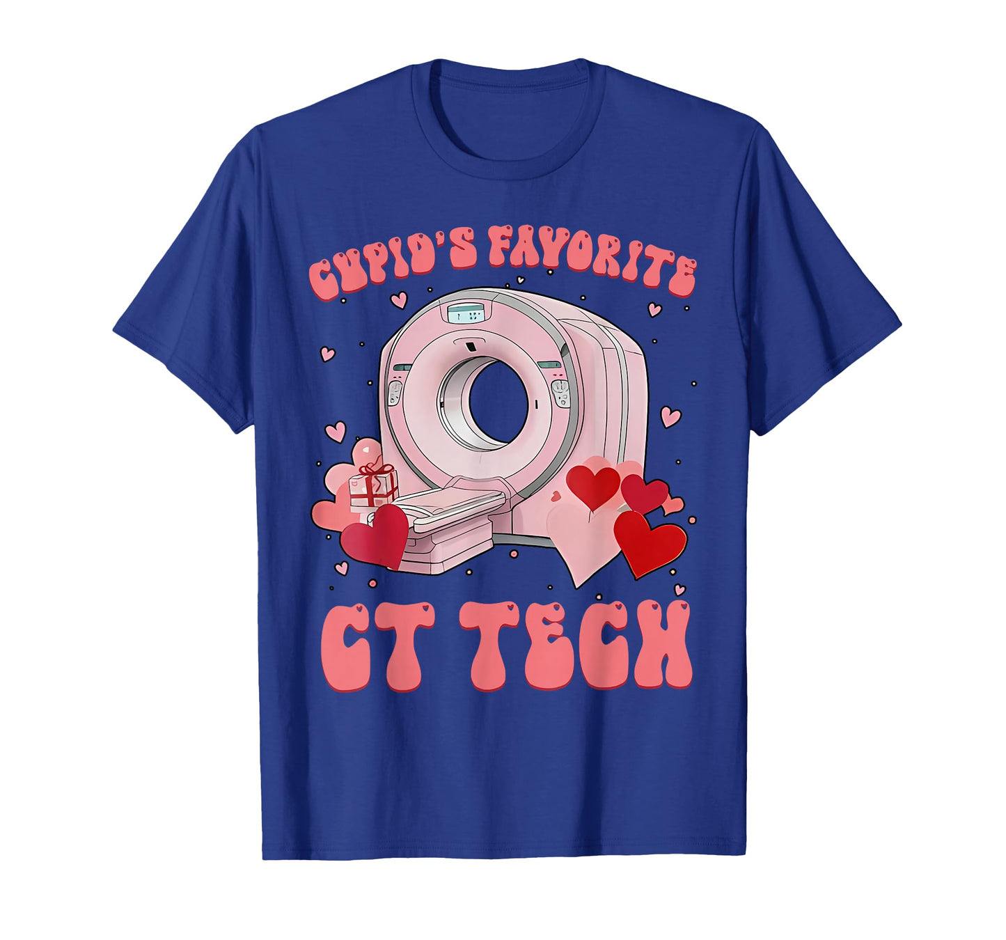 Cupid's Favorite CT Tech Radiology Valentines Day Xray Tech T-Shirt