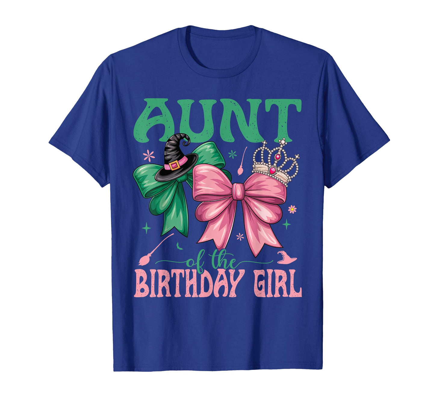 Aunt of The Birthday Girl Matching Witch Family Bday Part T-Shirt