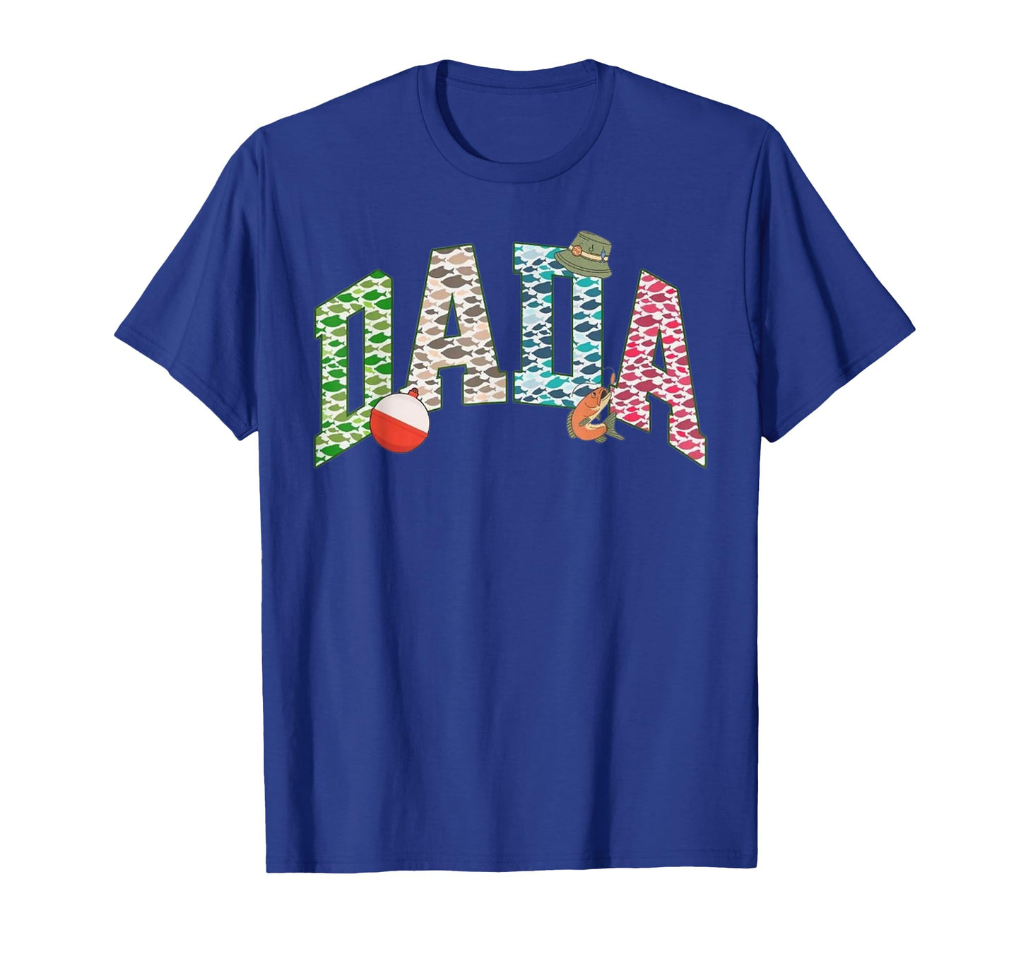 Dada of The Big One Fishing O-Fish-Ally 1st Birthday Family T-Shirt