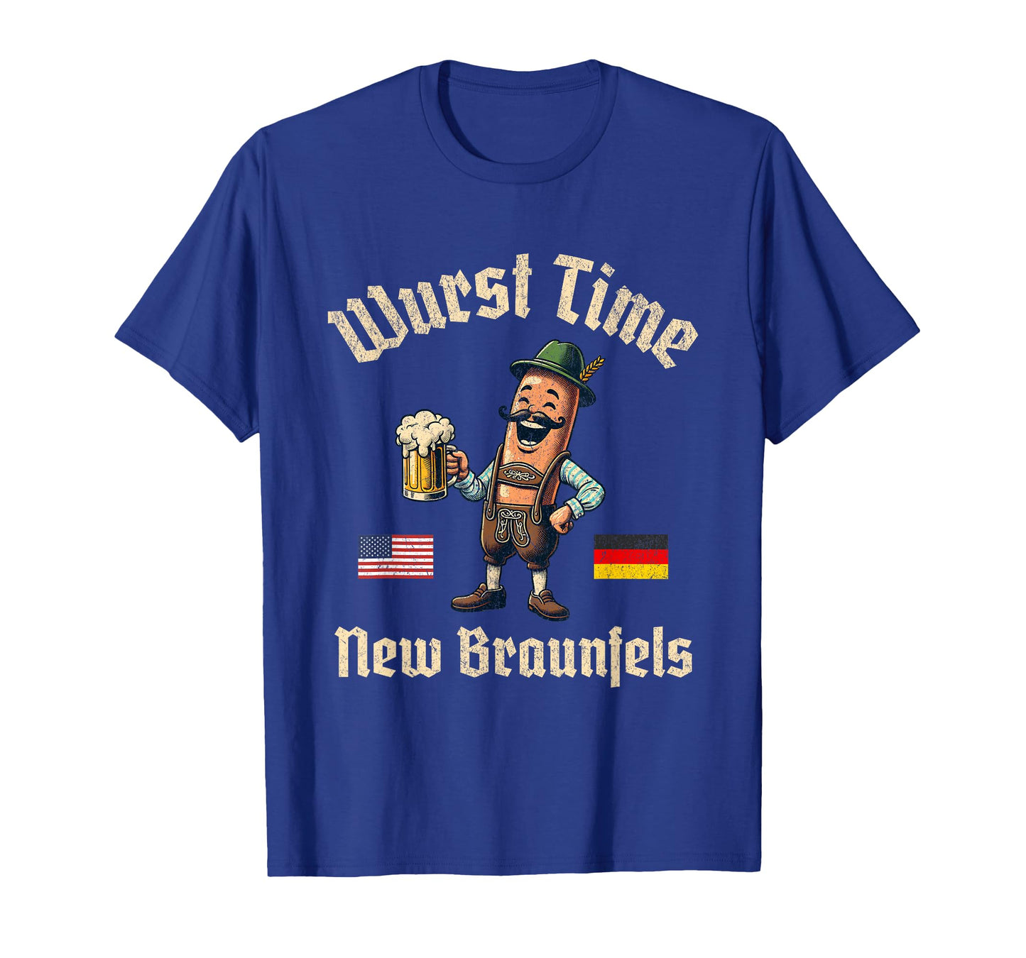 Wurst Time Wurst Fest German Beer Festival New Braunfels T-Shirt
