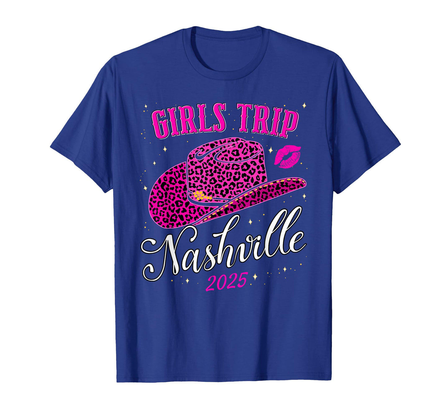 Girls Trip Nashville 2025 For Womens Weekend Birthday Squad T-Shirt