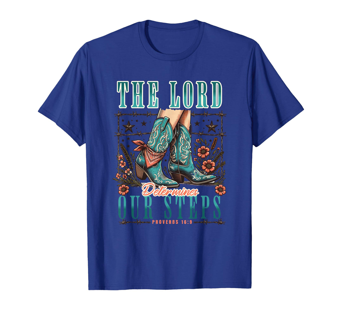 Cowgirl Bible Scripture Verse Western Jesus for Women Faith T-Shirt