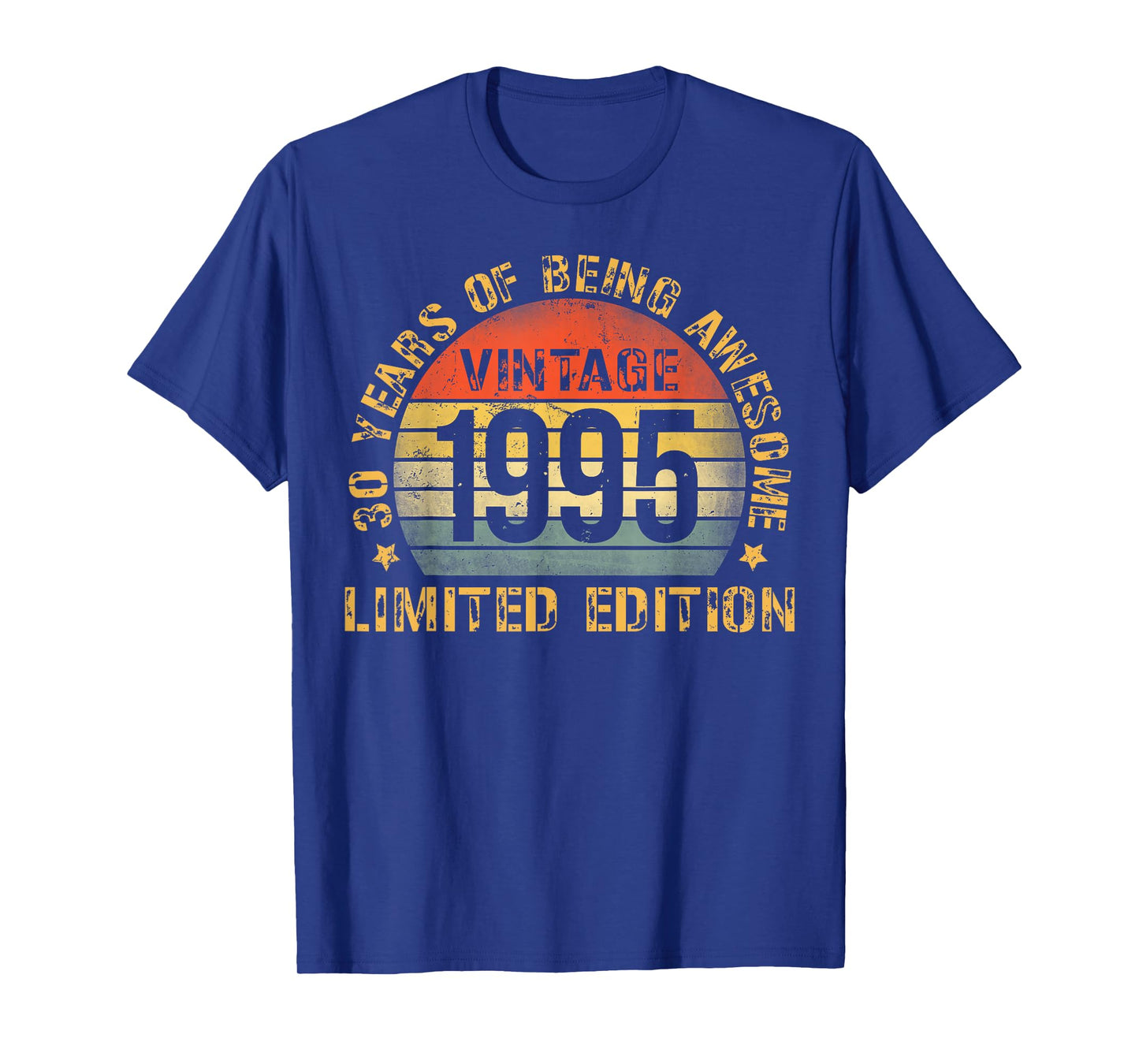 30 Year Birthday Decorations Men Gag 30yr 1995 30th Birthday T-Shirt