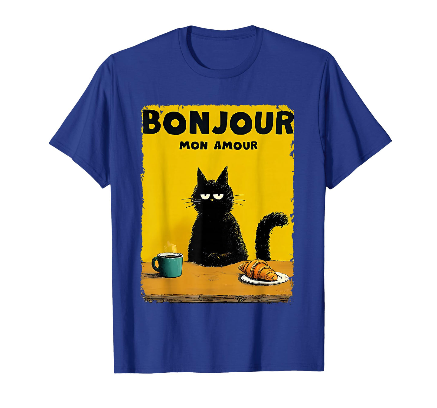 Bonjour mon Amour cat T-Shirt