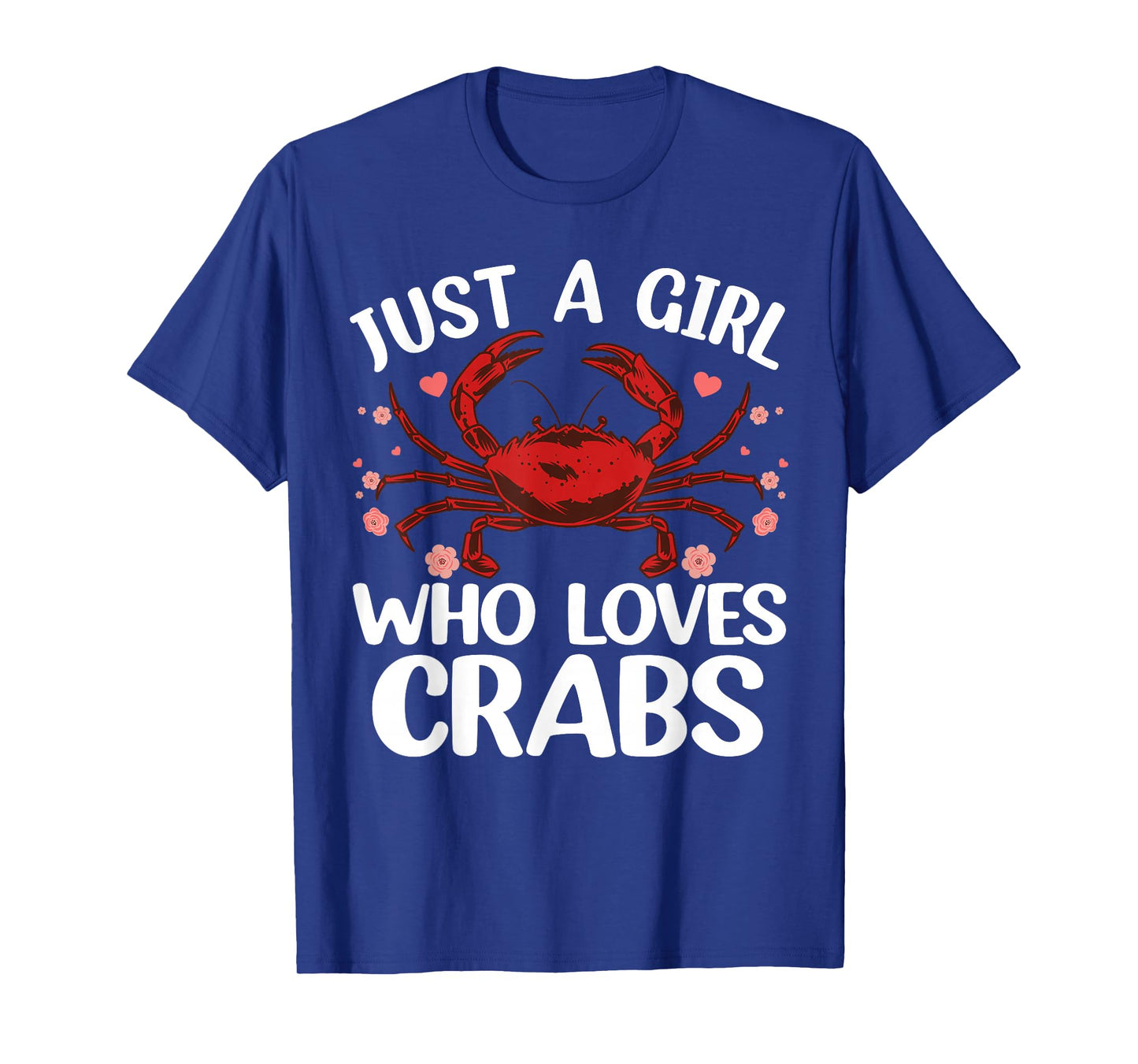 Cool Crab Art for Girls Women Crabby Seafood Gag Crab Lover T-Shirt
