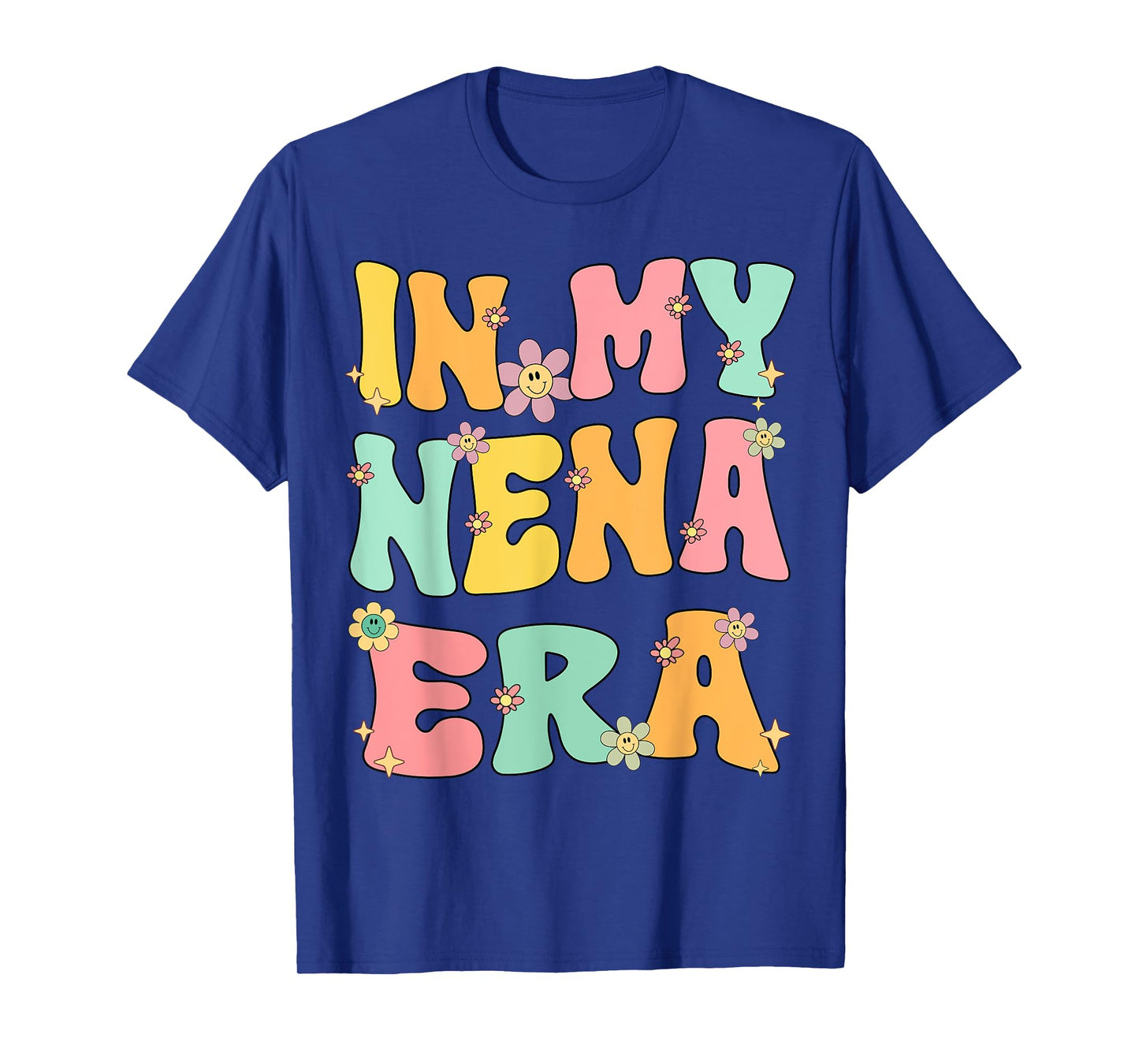 In My Nena Era Retro Groovy Nena Grandma Mothers day Cute T-Shirt
