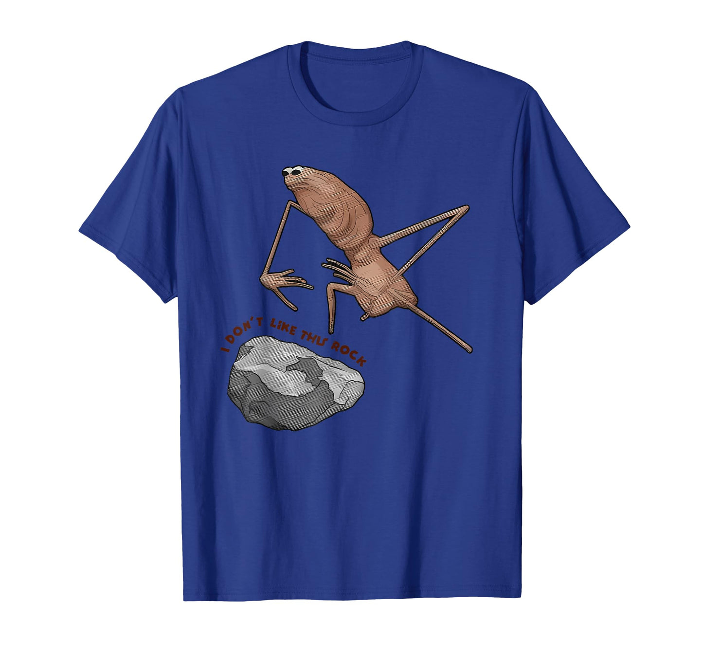 Retro Marcus The Worm I Don't Like This Rock T-Shirt