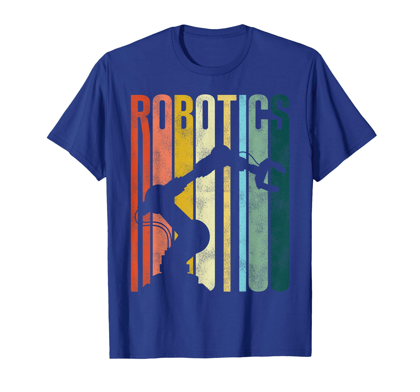 Robot Robotics Engineer Retro Vintage Robotics T-Shirt