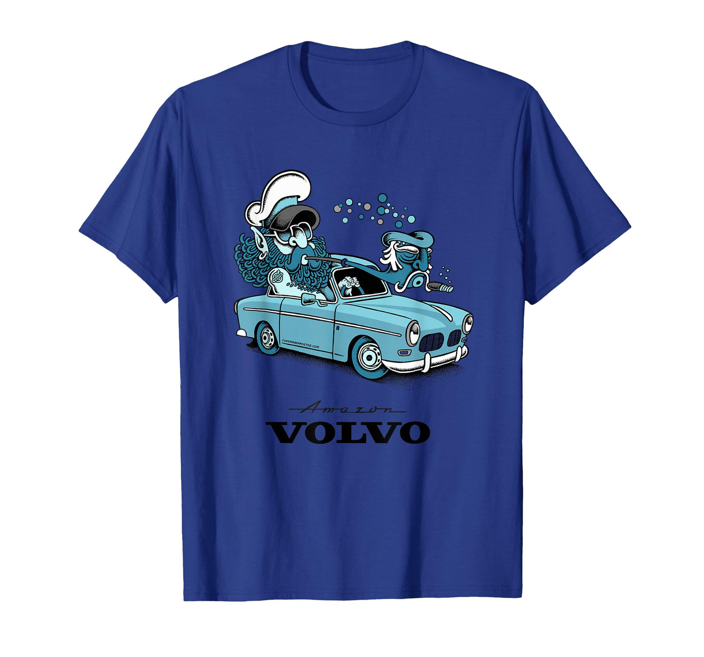 Threadless Michael Jakobsen Volvo Amazon Graphic T-Shirt