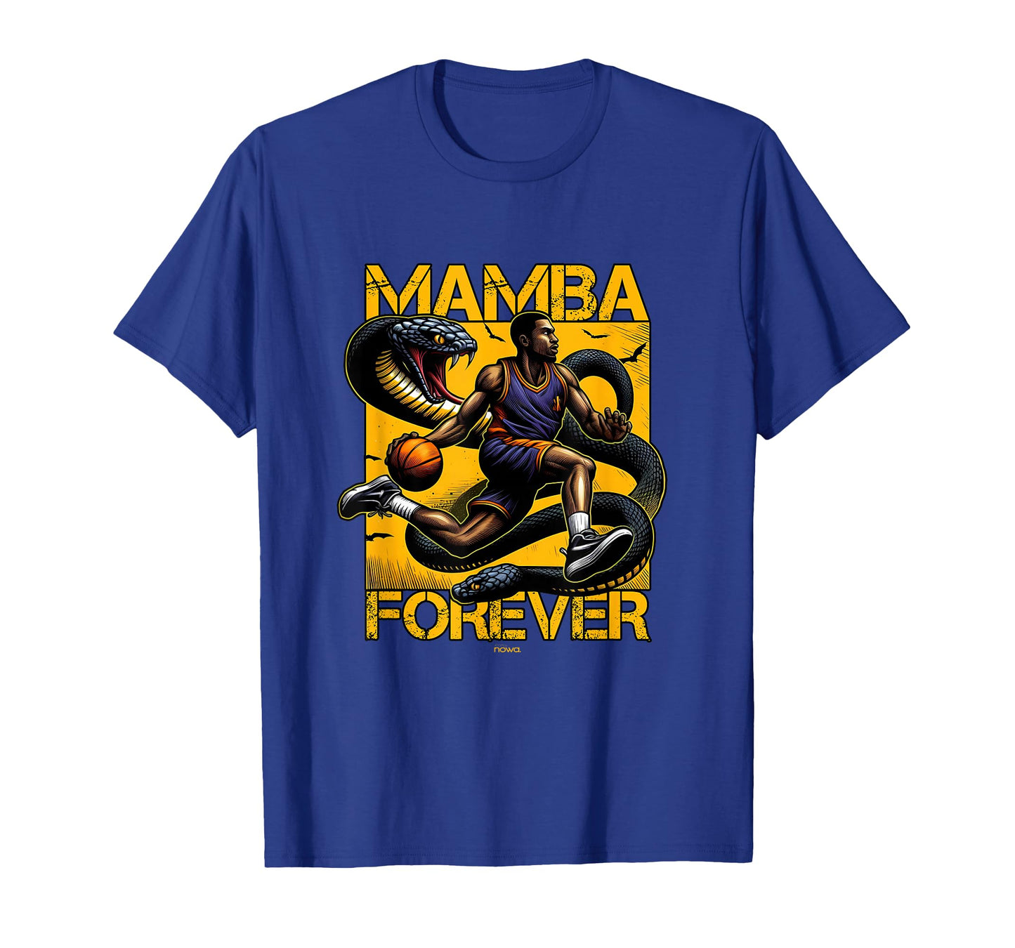 DRIVEN BY MENTALITY BASKETBALL PLAYER ON YELLOW GROUND T-Shirt
