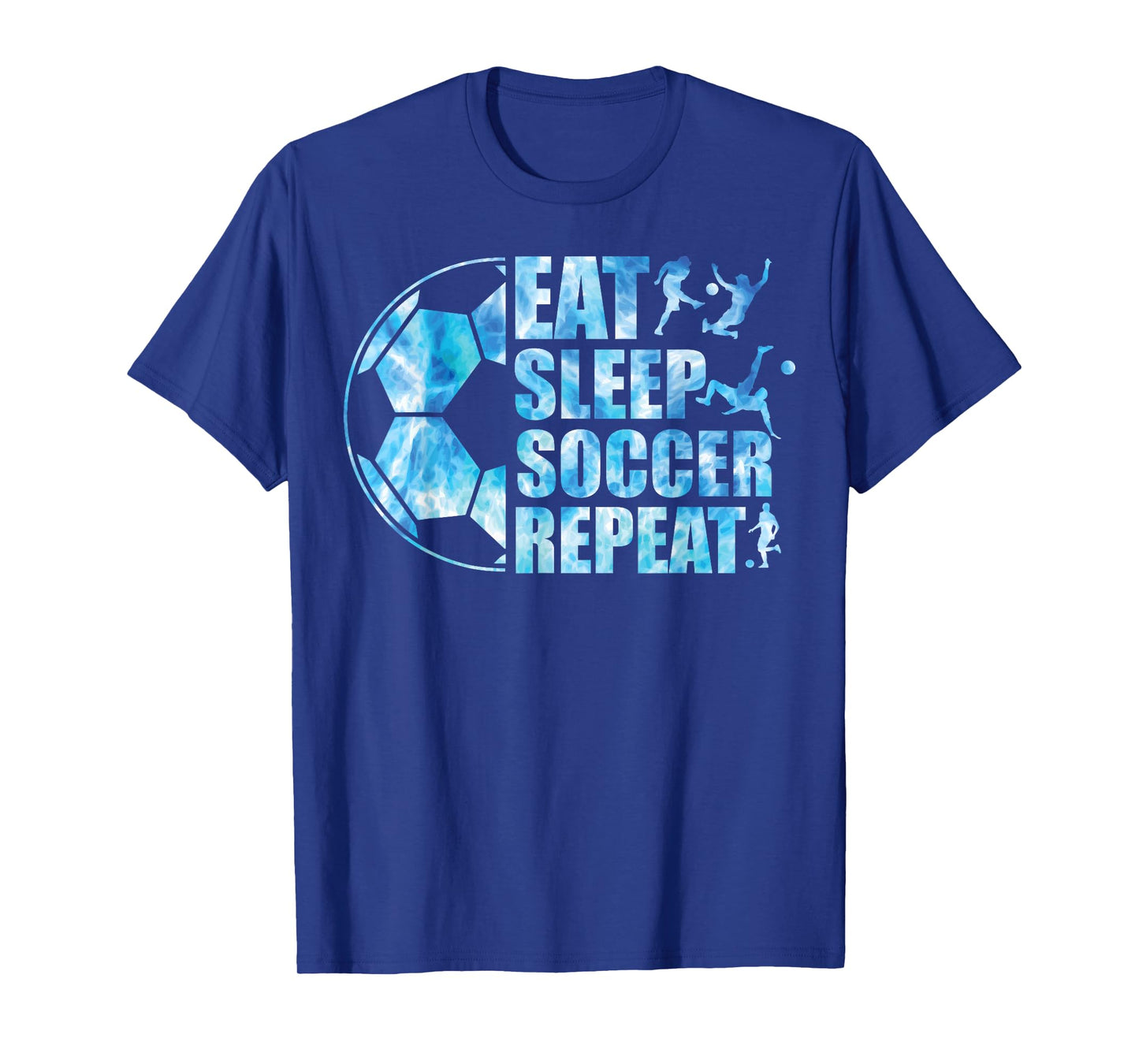 Soccer T Shirt Eat Sleep Soccer Repeat Boys Youth Kids T-Shirt