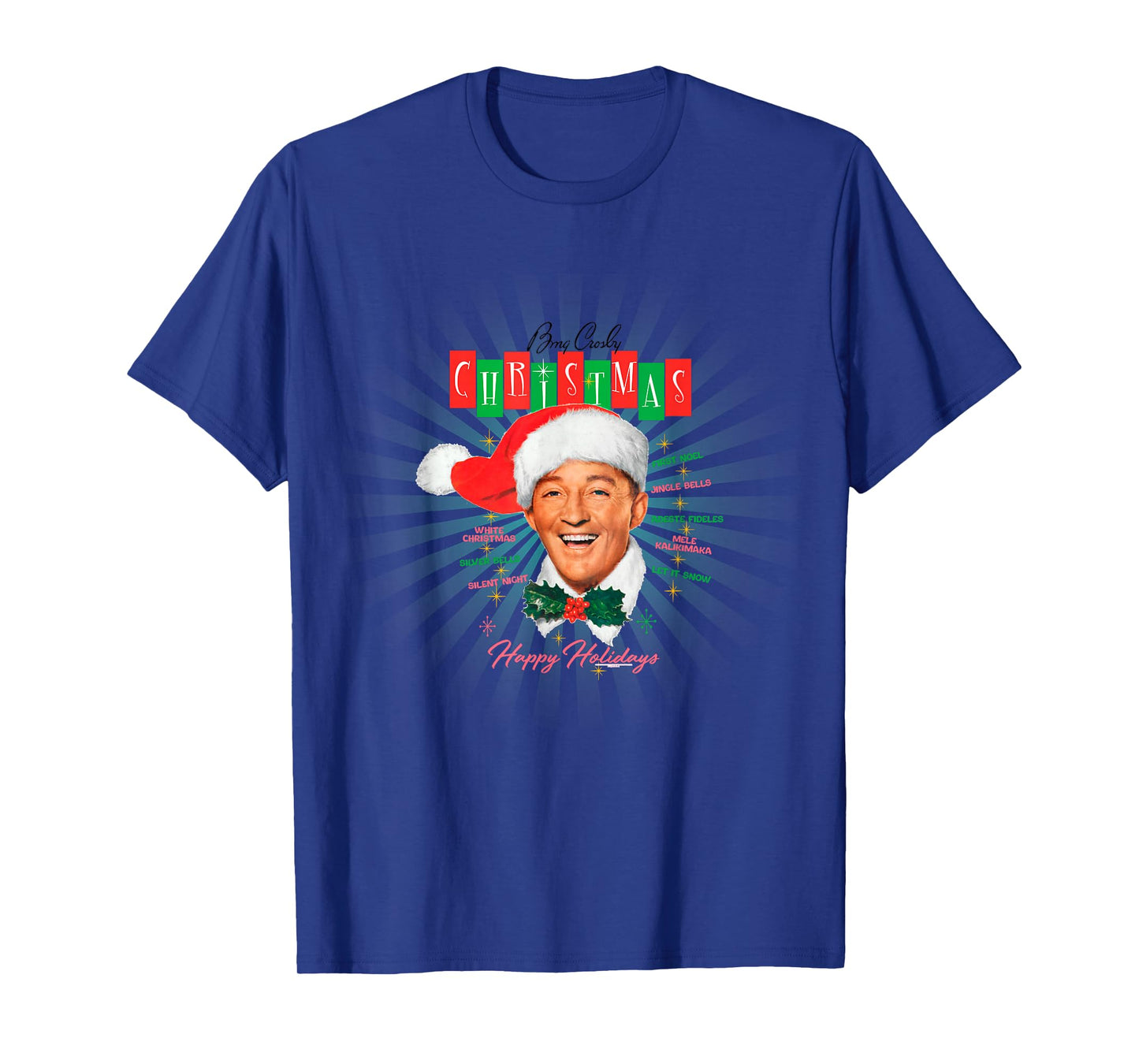 Official Bing Crosby Keep Calm Music T-Shirt