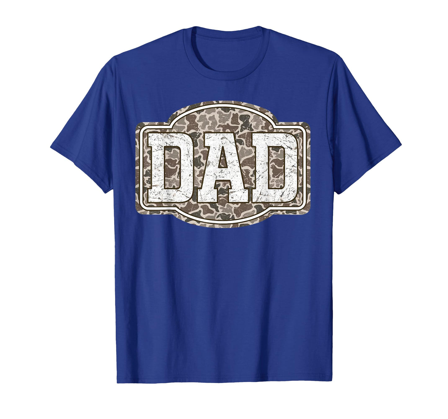 Retro Old Camo Dad Camouflage Hunting Season Father's Day T-Shirt
