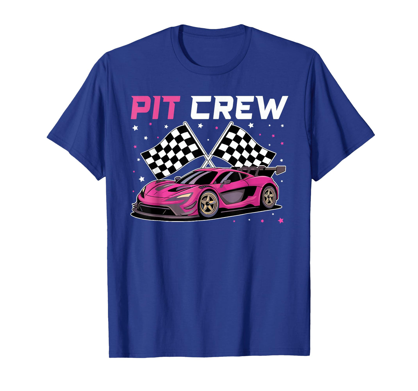 Pit Crew Family Racing Birthday Race Car Boys Youth Kids T-Shirt