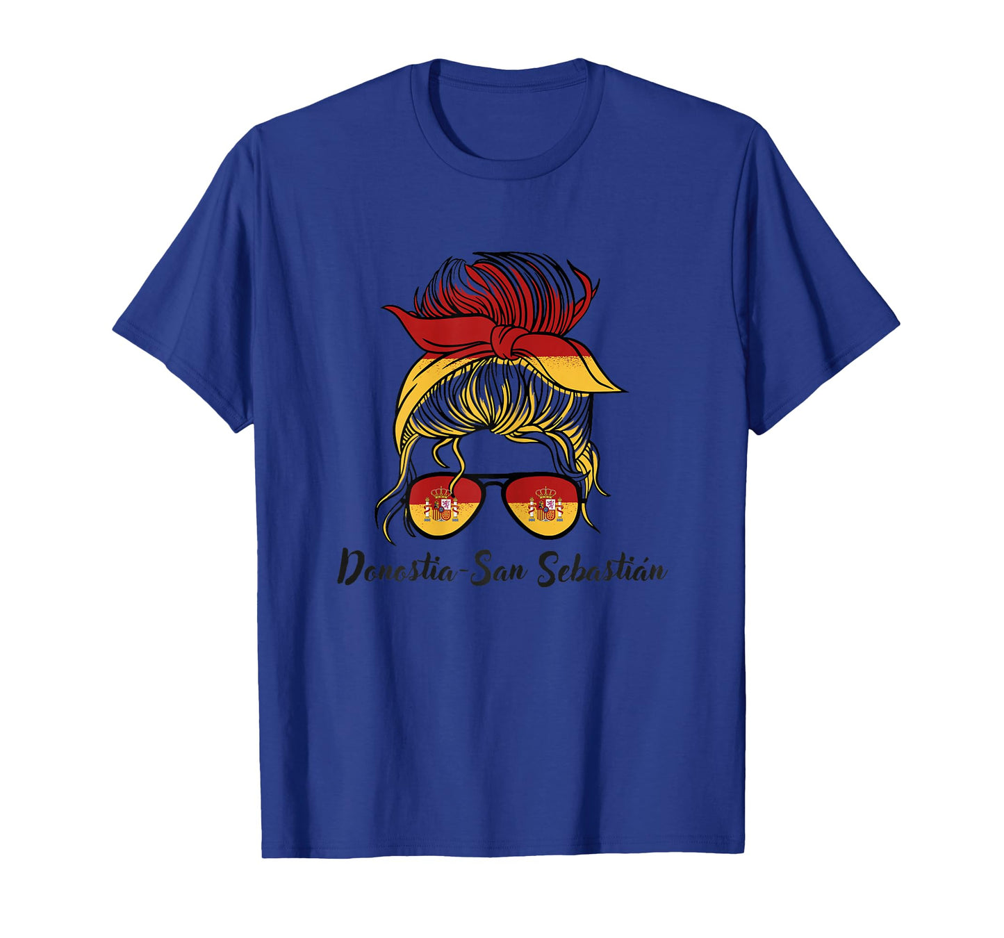 Donostia-San Sebastián Girl, Spanish Flag Spain T-Shirt