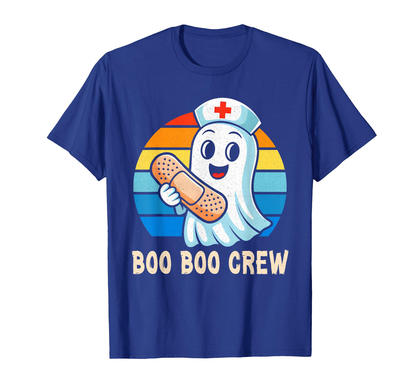 Boo Boo Crew Nursing Halloween Nurse For Women Teens Girls T-Shirt