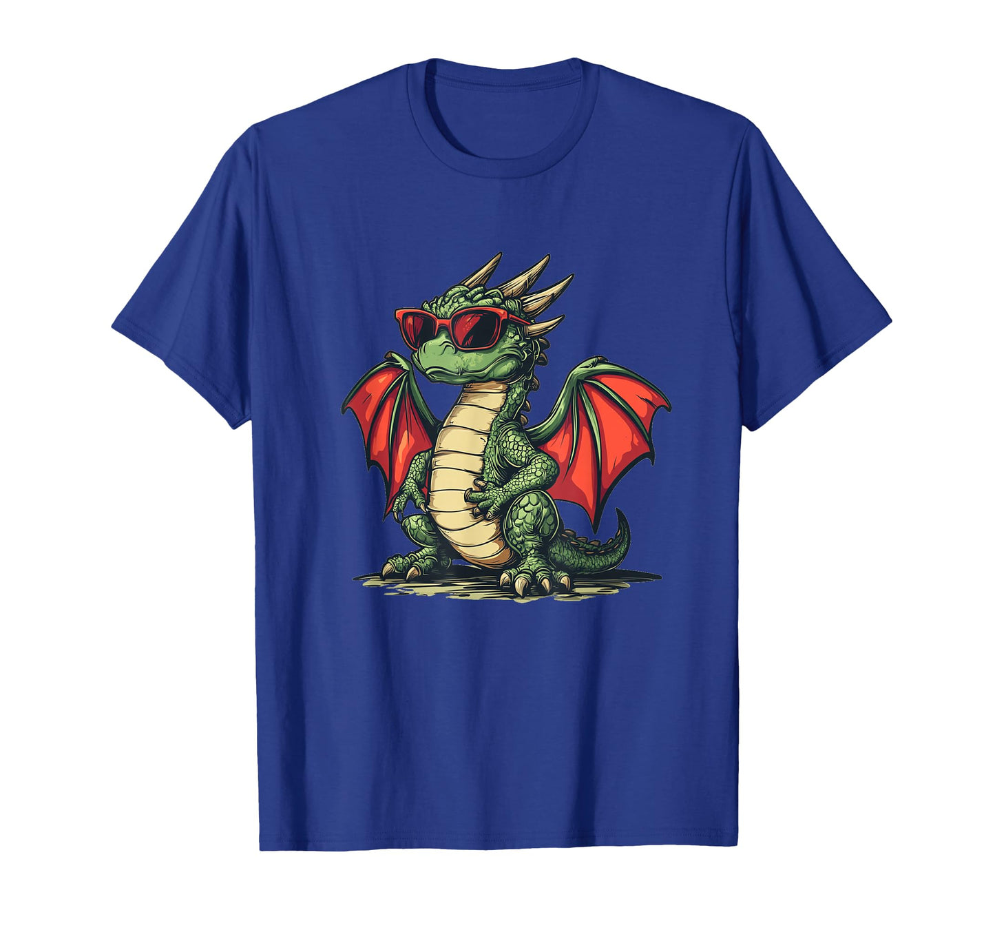 Epic Statement with this Dragon in Bold Shades T-Shirt