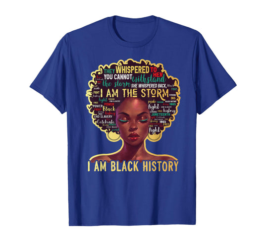 I'm Black History Shirts for Women African American Women T-Shirt