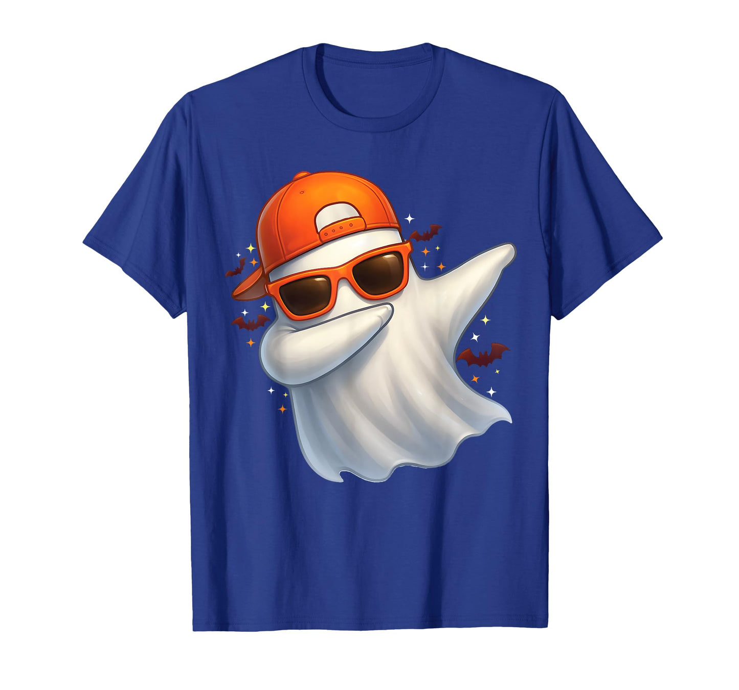 Spooky Cute Dabbing Ghost Funny Halloween Boys Kids Toddlers T-Shirt