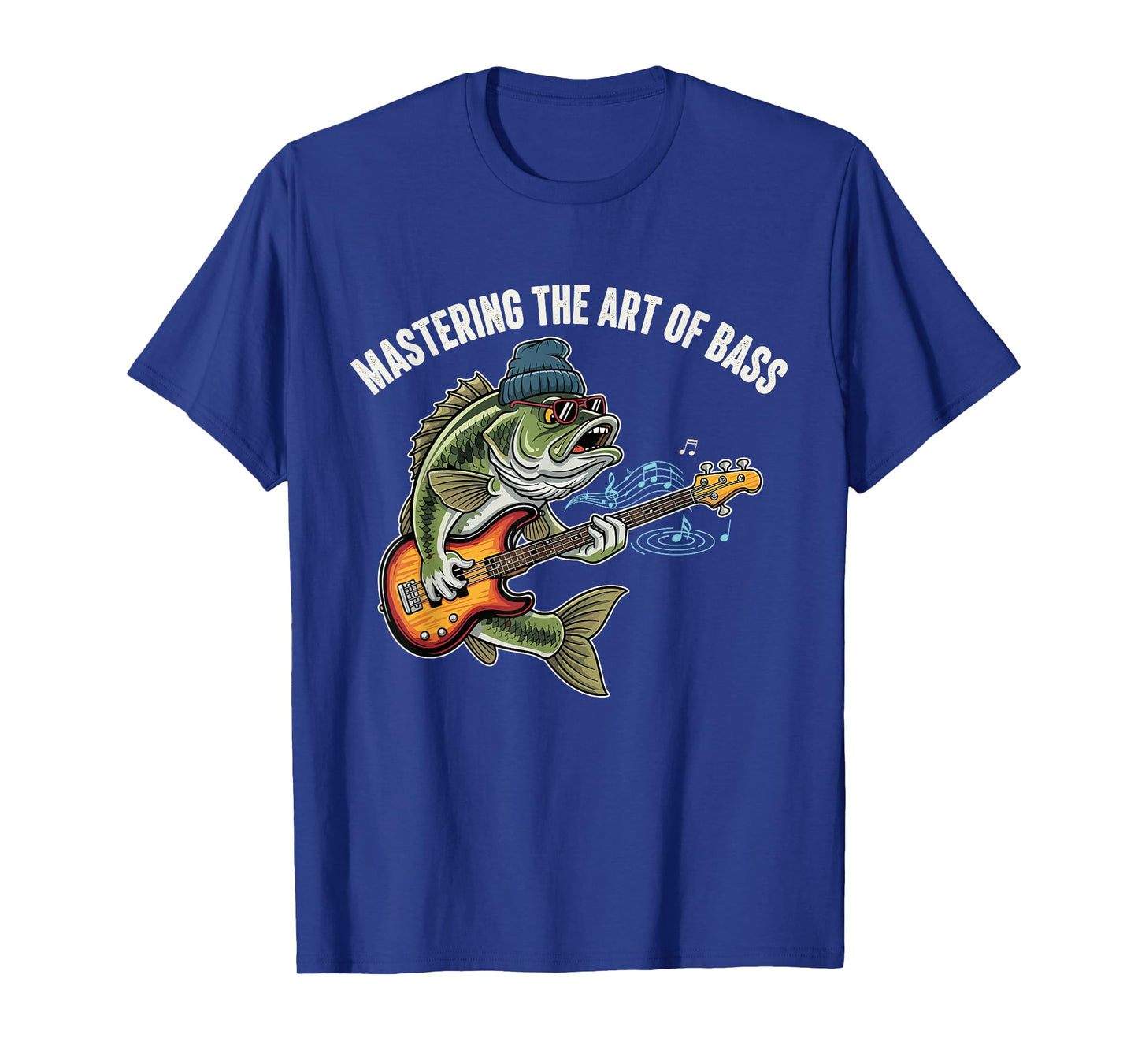 Bass Guitar and Fishing Combo, for Fisherman and Guitarist T-Shirt