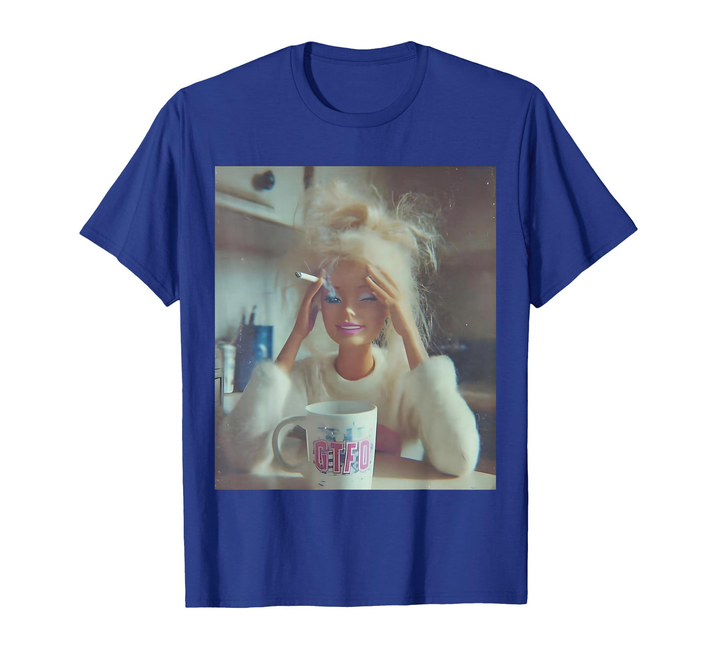 Funny Disgusting Doll face Meme T-Shirt