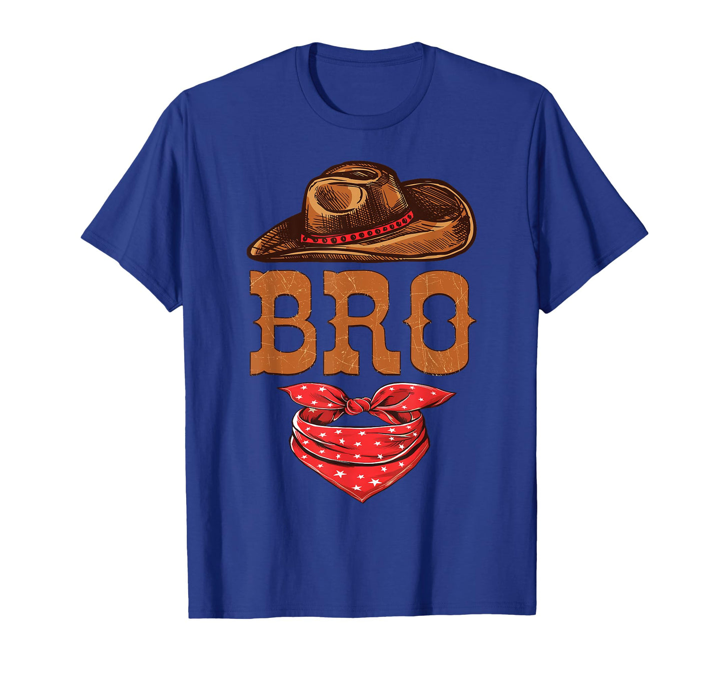 Bro Brother Western Birthday Cowboy Cowgirl Family Matching T-Shirt