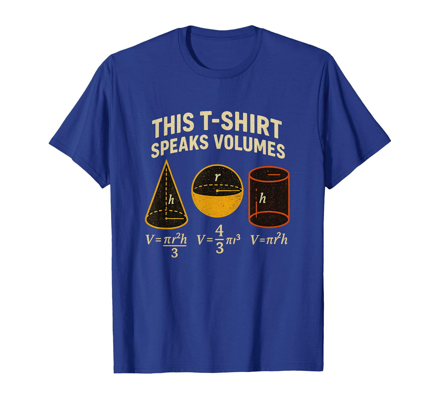 This Speaks Volumes Funny Maths Science Geeky Pun T-Shirt