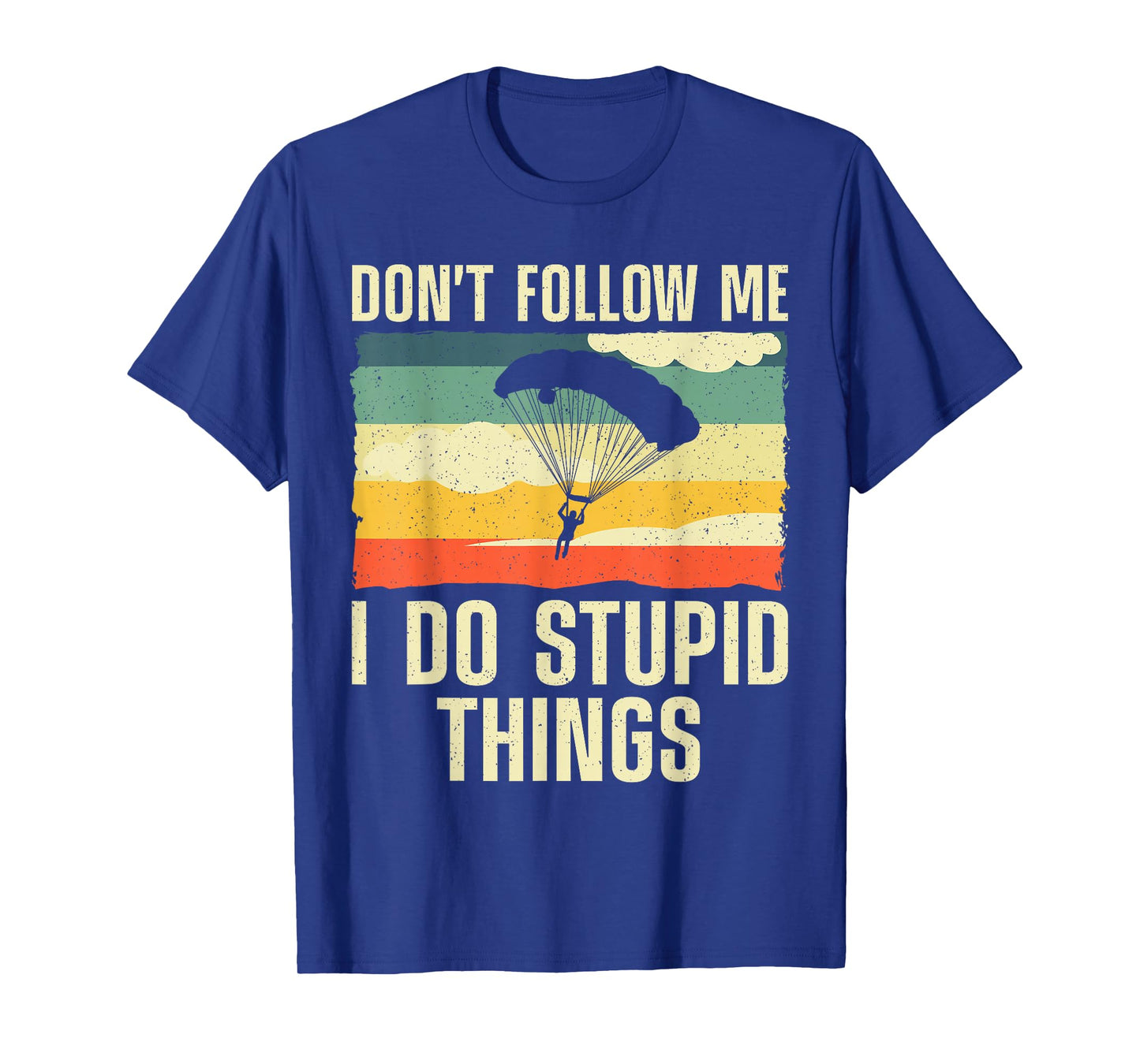 Cool Skydiving Art For Men Women Skydiver Skydive Sky Diving T-Shirt